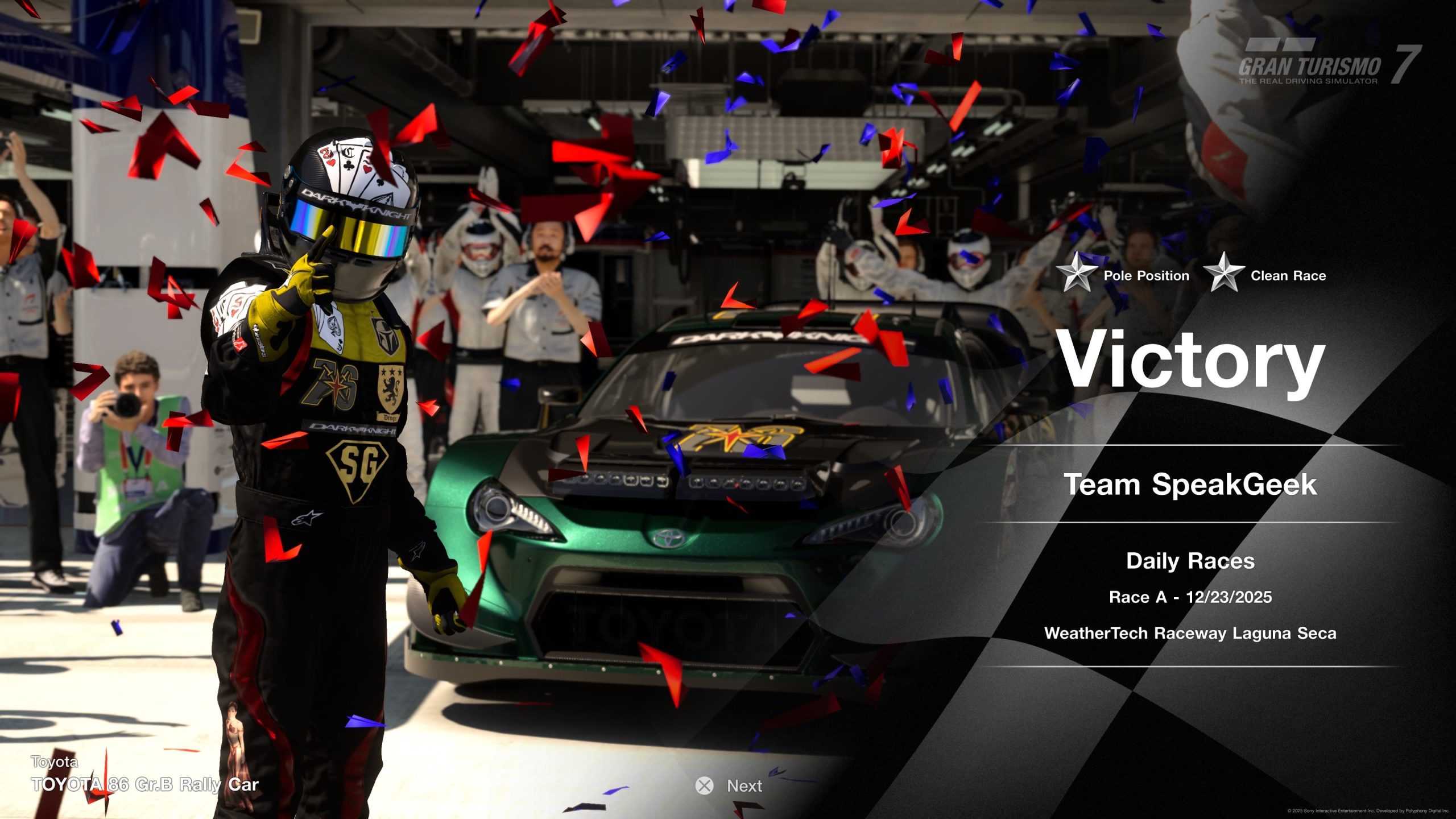 Race A Victory — Laguna Seca Gr.B