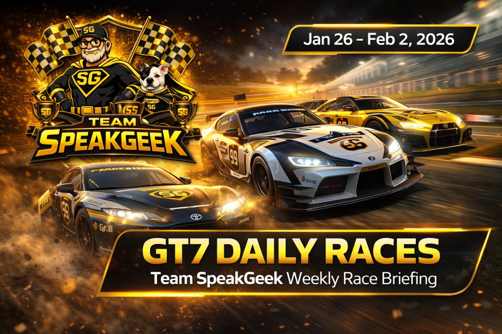 Team SpeakGeek Racing – Driver Profile